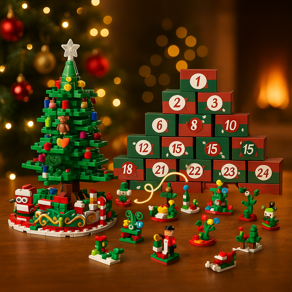 Christmas Tree Advent Calendar