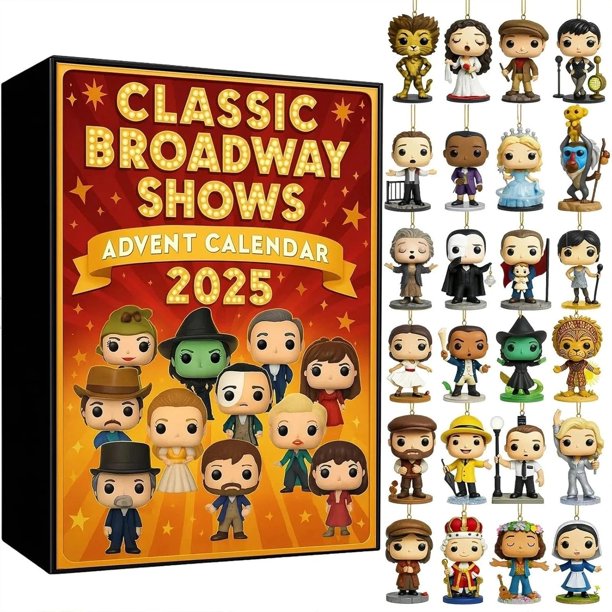 Advent Calendar 2025 Classic Broadway Shows
